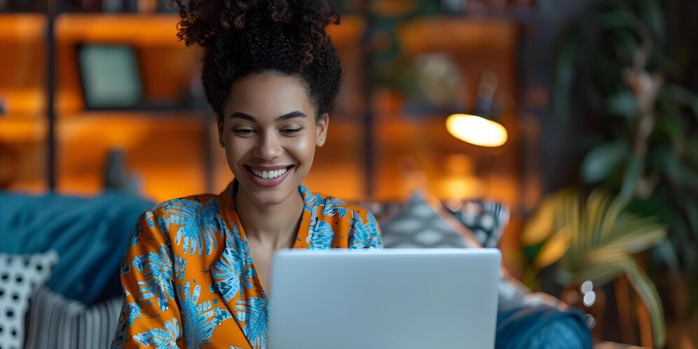 femme-travaillant-heureuse-domicile-pyjama-pendant-lockdown-concept-travail-domicile-pandemie-mode-vie-casual-attire-productivite-environnement-confortable_918839-110763